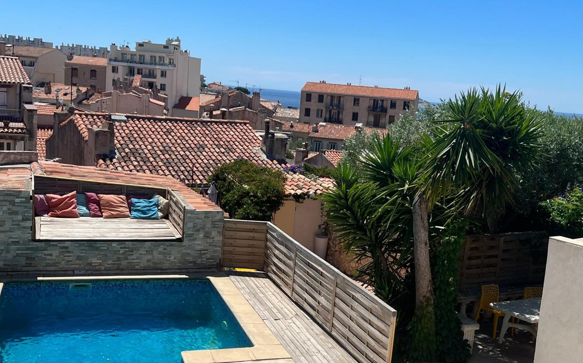 Pour 4 Face A La Piscine Lejlighed Marseille Eksteriør billede