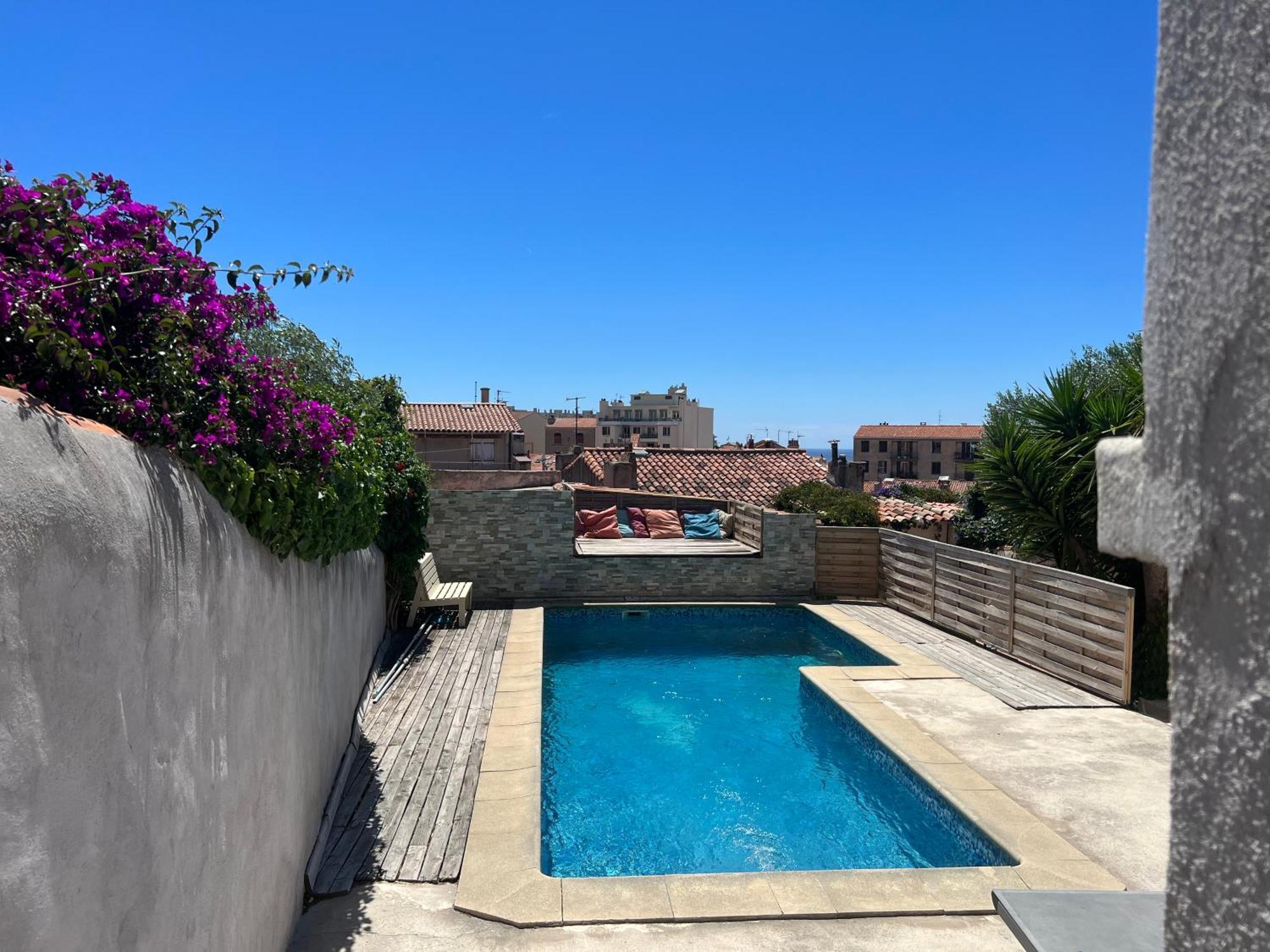 Pour 4 Face A La Piscine Lejlighed Marseille Eksteriør billede