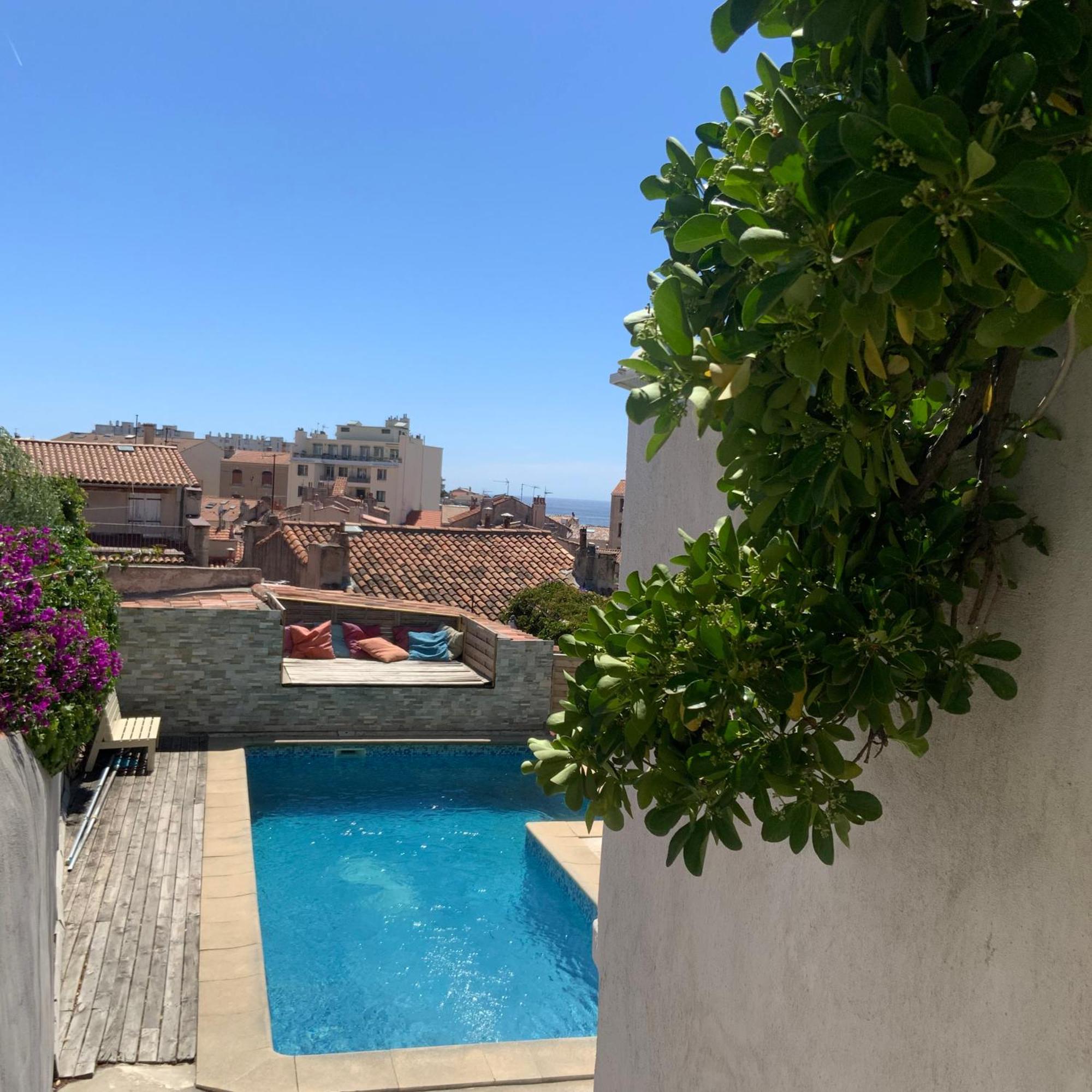 Pour 4 Face A La Piscine Lejlighed Marseille Eksteriør billede